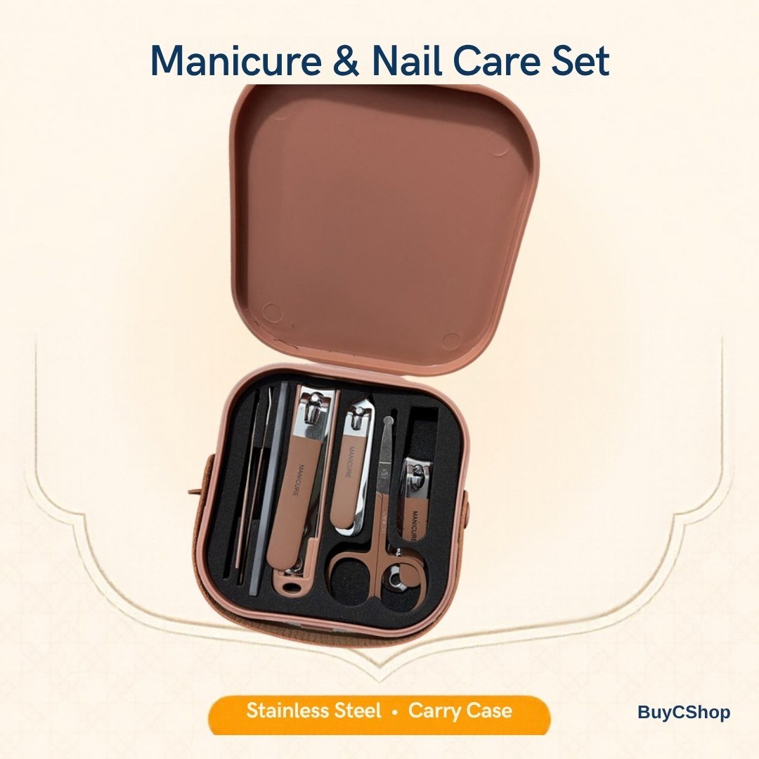 Stainless Steel Manicure & Nail Care Set