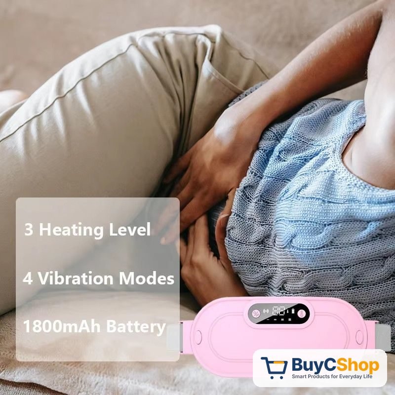 Rechargeable Heated Waist & Abdomen Massager Belt - photo 3